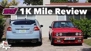 2019 Subaru STI Series Gray - 1K Mile Review