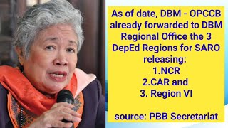 Confirmed! PBB SARO nasa DBM NCR na! CAR, NCR at Region VI ang mga nangungunang Rehiyon