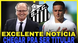 NEGÓCIO FECHADO! FALCÃO ANUNCIA CONTRATAÇÃO BADALADA! NOTÍCIAS DO SANTOS