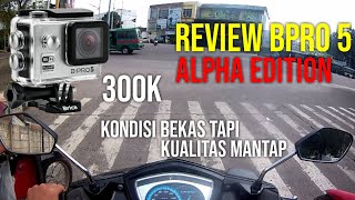 #vlog 15 - review b-pro 5 alpha edition | motovlog Bandung |