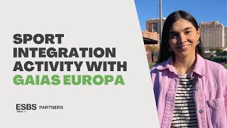 Come with us to a sport integration activity with Gaias Europa ⚽️