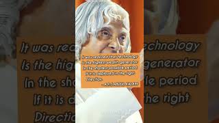 Abdul Kalam about technology #abdulkalam #quotes #motivation #technology #shorts #viral