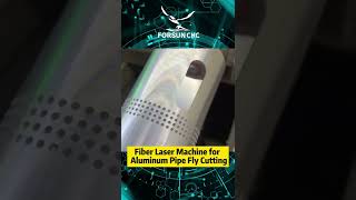 Fiber Laser Machine for Aluminum Pipe Fly Cutting #cnc #fiberlasercuttingmachine #fiberlaser #shorts