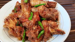 MASAK AYAM KAMPUNG KESUKAAN SUAMI || RICA-RICA AYAM KAMPUNG