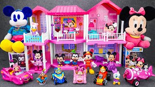 Satisfying with Unboxing Disney Minnie Mouse Little DreamHouse Playset | Review Toys ASMR