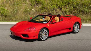 2001 Ferrari 360 Spider Walk Around