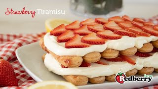 Strawberry Tiramisu | Redberry Farm