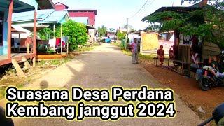 Suasana Kampung Desa Perdana Kembang janggut