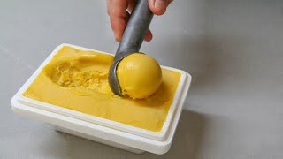 Sorbete de Mango y Maracuyá /  Mango and Passion Fruit Sorbet