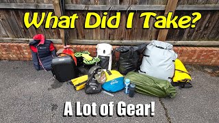 Great Glen Canoe Trail - Loadout - All Gear I Took For a 5 Day Adventure