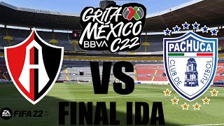 Atlas vs Pachuca FINAL IDA Grita México Clausura 2022. (Simulación FIFA 22).