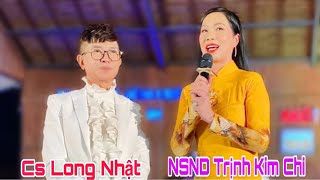 NSND Trịnh Kim Chi Hát Cùng Cs Long Nhật Tại Ngôi Sao Miệt Vườn