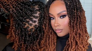 For beginners How to do afro bulky spring twist