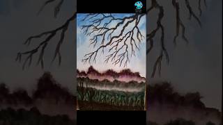 Watercolour Landscape Painting Technique #viral #trending #shorts