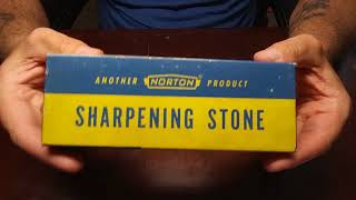 Box of Arkansas sharpening stones to share