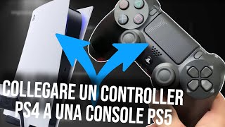 Come collegare un controller PS4 alla PS5 - Usare il pad PS4 sulla PS5