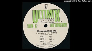 When In Rome - Heaven Knows (Ultimix Version)