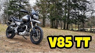 MOTO GUZZI V85 TT - Test & Recensione | La Prima Classic Enduro