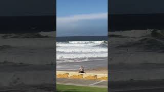 Cronulla Beach a day after storm