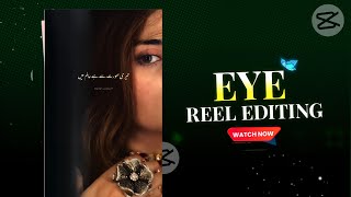 Viral Eye Urdu Shayari Video Editing Capcut - How To Make Viral Shayari Reel