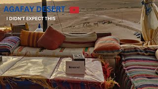 Dinner at Agafay Desert Morocco العشاء في اقافاي صحراء المغرب