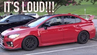 Modded Subaru WRX STI - IT'S LOUD!!!