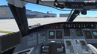 Infinite Flight Simulator - CRJ200 departs KLAX - 17July2023