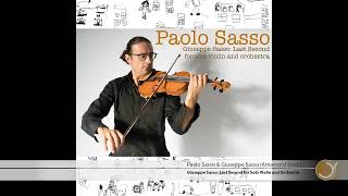 "Last second"  Paolo Sasso violin - music by Giuseppe Sasso