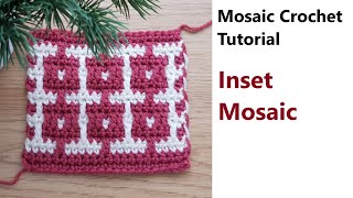 Mosaic Basics - Inset Mosaic Crochet