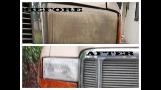 HEADLIGHT RESTORED!