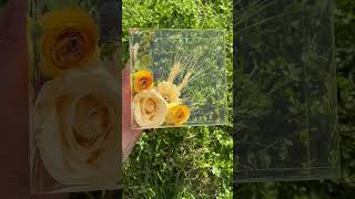 Memorial Flower Preservation #shorts #resin_in_bloom #art #floralpreservation #resincast #resinart