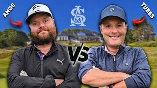 Tubes Like You’ve Never Seen Him Before !! 😢🤦🏼‍♂️ | Tubes v Ange 18 Hole Scratch Match