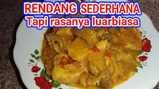 Resep Rendang Sederhana Tapi Rasanya Luar Biasa