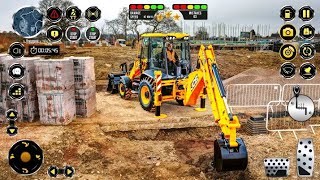 New City JCB Excavator Simulator GamePlay Video | New Updated Full Video 3D For Android iOS in Phone