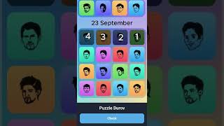 23 September Major Puzzle Durov Solution today