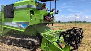 KARTAR 3500 G COMBINE HARVESTER || WORKING IN MUD