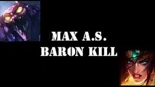 Sivir / Skarner - 2.5 Max Attack Speed & Baron Solo