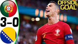 Portugal vs Bosnia-Herzegovina 3-0 - Goals and Highlights 17/06/2023 💥 RONALDO