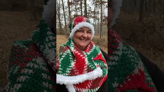 Red Heart Mistletoe Color Pooling Scarf & Hat 🎄#Yarnspirations #redheartyarn