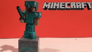 Minecraft Diamond Steve Action Figure