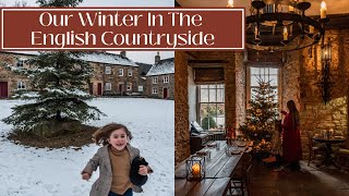 WINTER IN THE ENGLISH COUNTRYSIDE - THE LORD CREWE ARMS, NORTHUMBERLAND: Vlogmas Ep.4