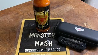 Monster Mash fermented sauce from Uncle BullCow🔥🌶This sauce is delicious👊🏻🔥🤤Thanks Chris🤘🏻🐻