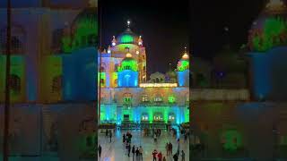 patna SAHIB. gurdwara night view..