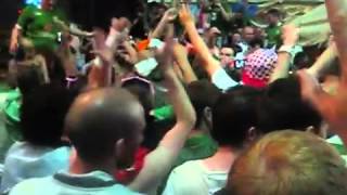 Irish Fans in Poznan   Euro 2012