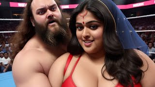 Indian Pooja Sing vs. Braun Strowman The Best Intergender Match in WWE History |WWE October 13, 2024