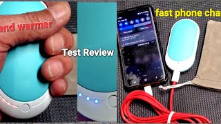 Testing & Reviewing Ocoopa 118s Hand Warmer & Phone Fast Charger,