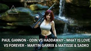 PAUL GANNON - ODIN VS HADDAWAY - WHAT IS LOVE VS FOREVER - MARTIN GARRIX & MATISSE & SADKO