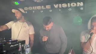 DJ WOODY - MC KICKING B2B MC ROCKING @ DOUBLE VISION STUDIOS