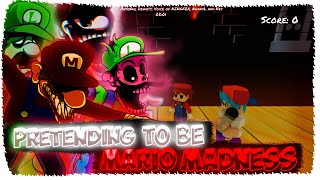 Pretending To Be Mario Madness - Funky Friday (Update)