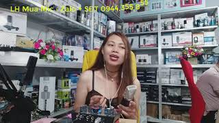 Hát Livestream Tư Vấn Bộ Sound Card Icon pro + Mic Pck 600 I Sound card Cao Cấp Icon Pro I Mic K600